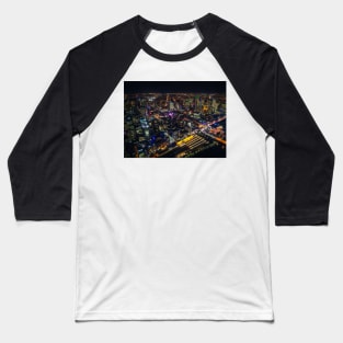 Melbourne Night Light Baseball T-Shirt